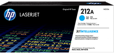 HP 212A Cyan Original LaserJet Toner Cartridge, W2121A - 4500 Pages